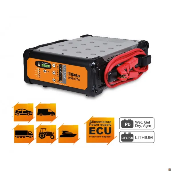 1498/120A - CARICA BATTERIE 12V /120A BETA UTENSILI 014980142