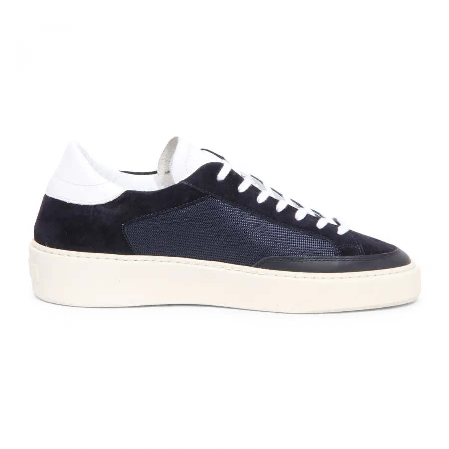 9108AZ SNEAKER UOMO D.A.T.E. LEVANTE MAN SHOES BLUE