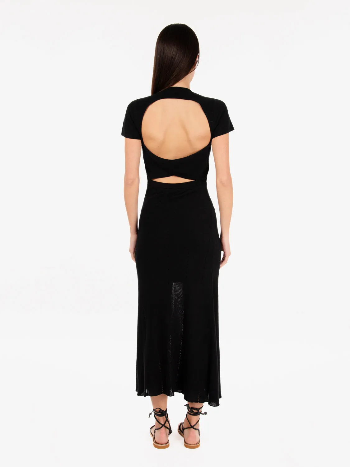 Abito midi Halika black