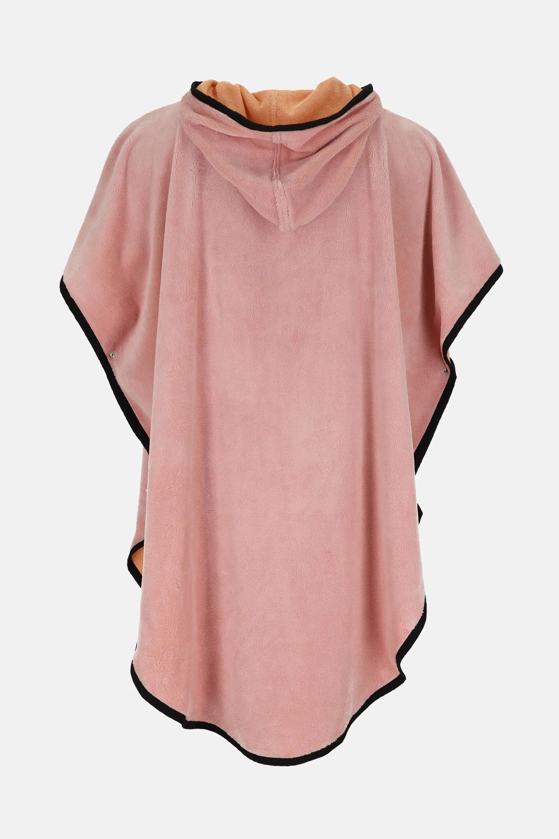 Accappatoio unisex in stile poncho con cappuccio
