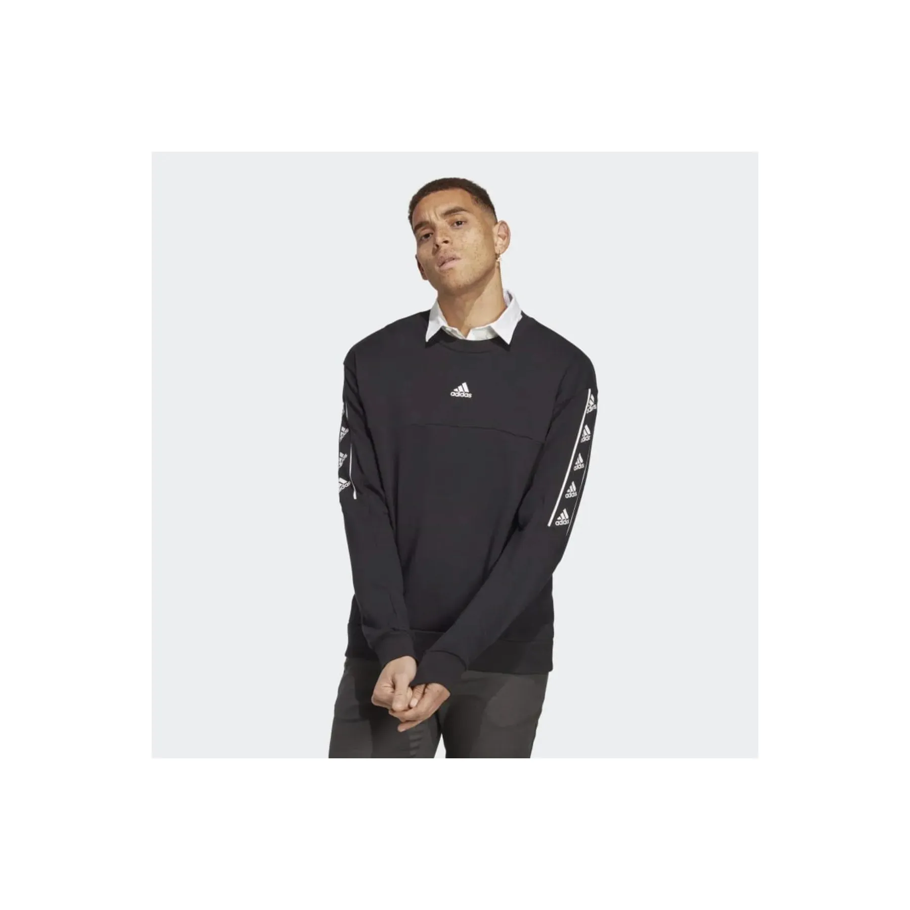 ADIDAS FELPA BRAND LOVE SWEATSHIRT UOMO