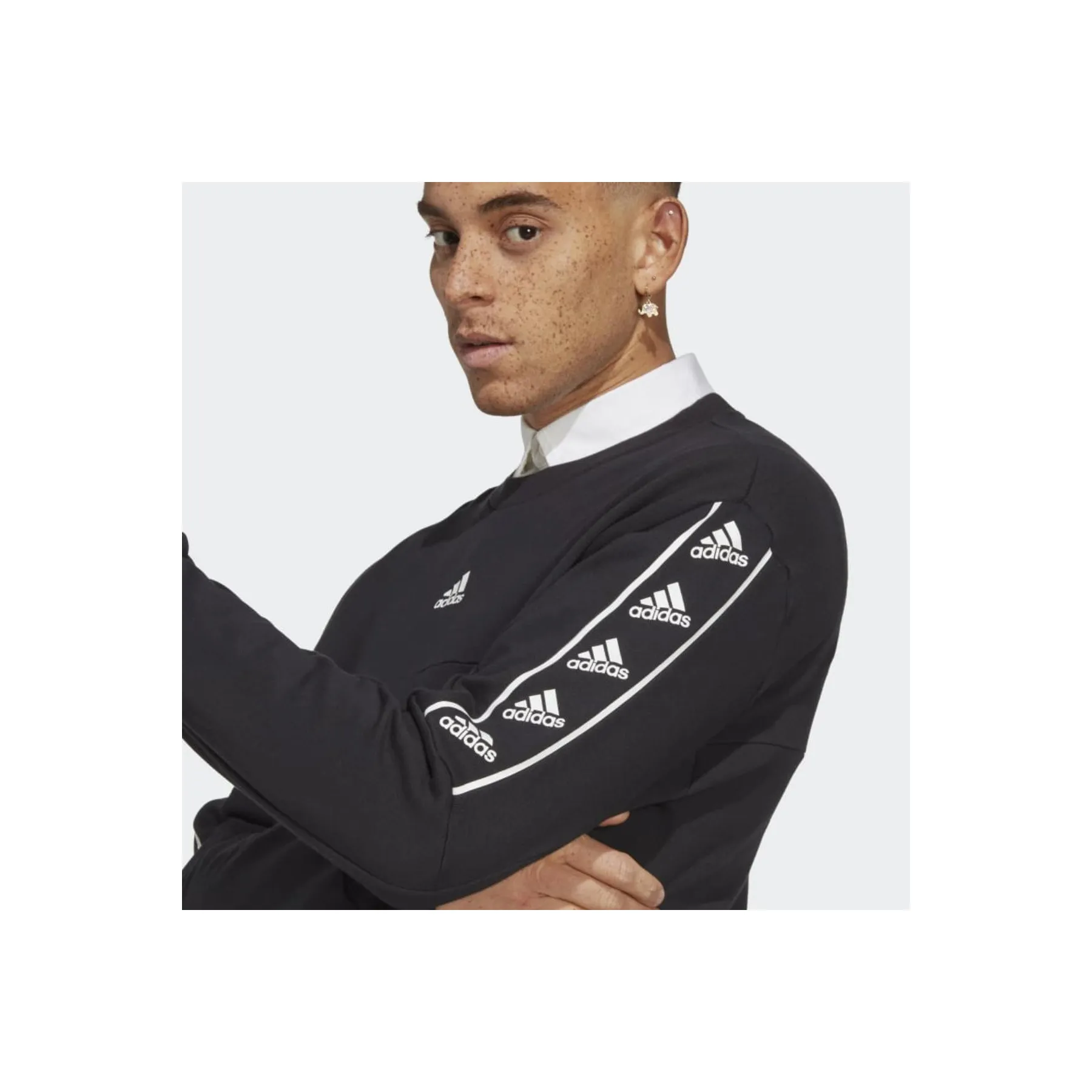 ADIDAS FELPA BRAND LOVE SWEATSHIRT UOMO