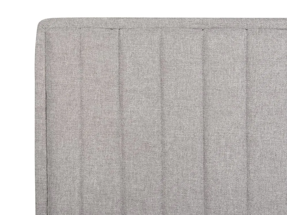 Adjustable Bed Fabric DUKE II 90 x 200 cm (EU Single) Light Grey