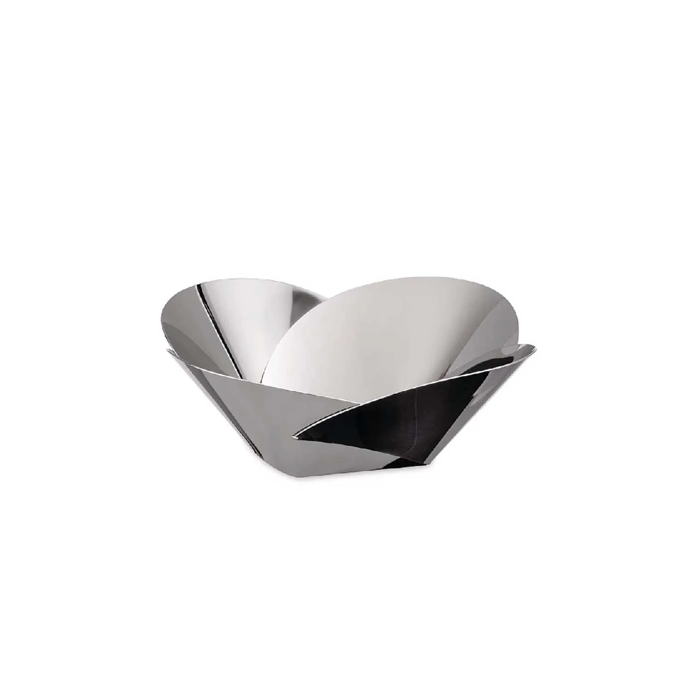 Alessi  Cestino piccolo in acciaio inossidabile dal design moderno ed elegante Pianissimo