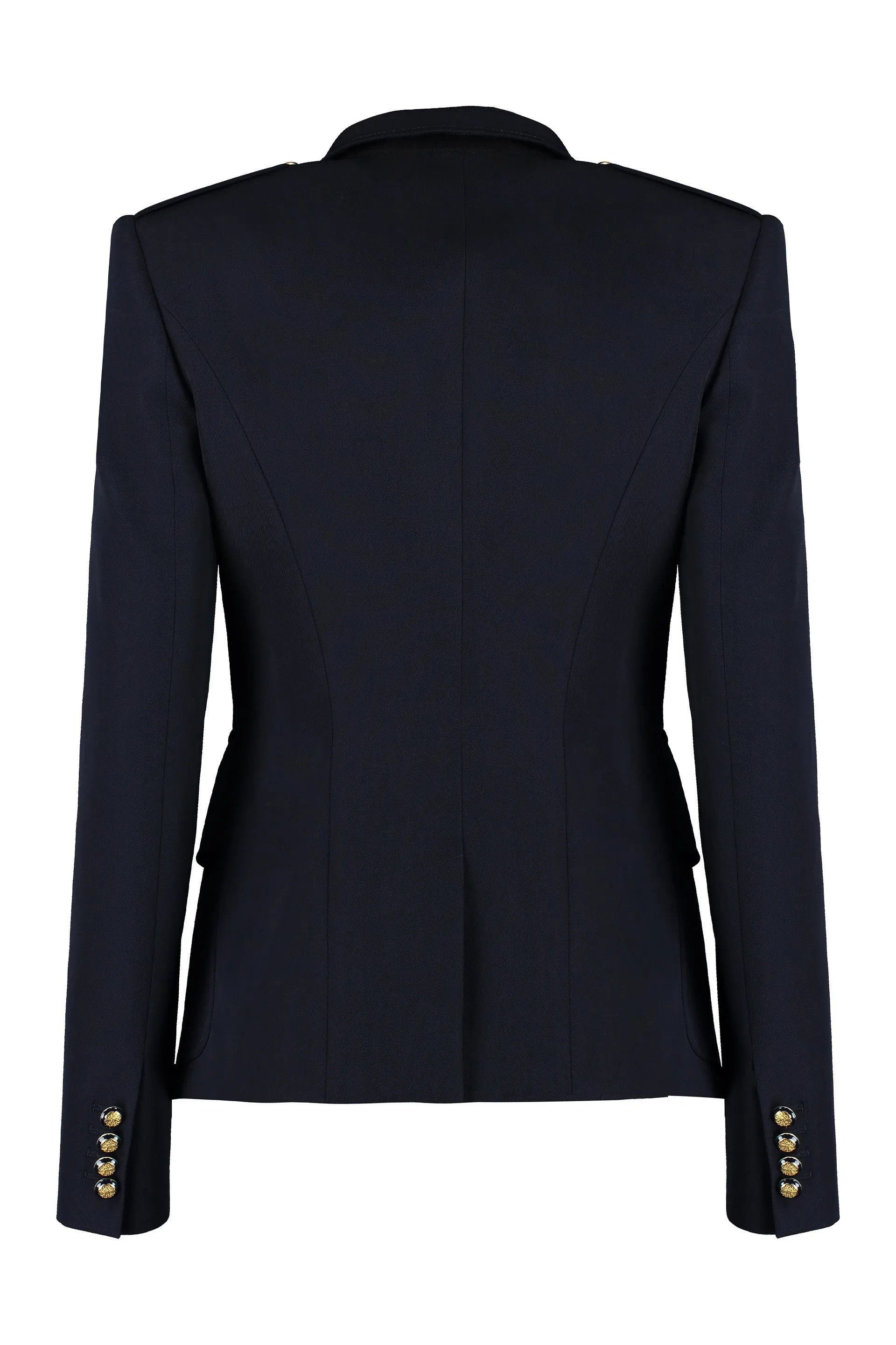 Alexander McQueen Giacca in lana e cotone