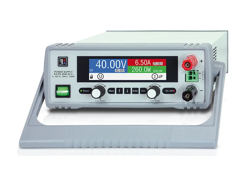 Alimentatore da banco EA Elektro-Automatik, 1 uscita, 0 → 200V cc, 0 → 2A, 0 → 160W, Cert. LAT