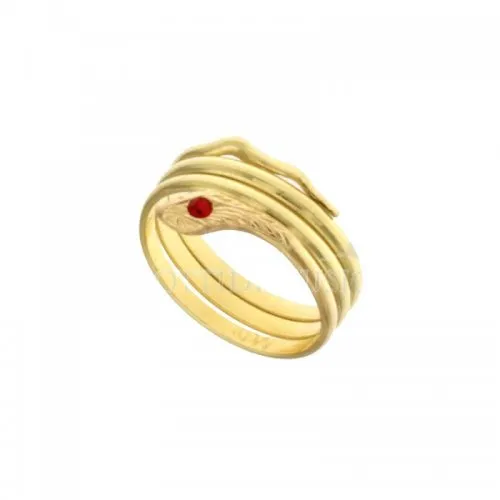 Anello serpente a 3 fili Oro Giallo 803321709024