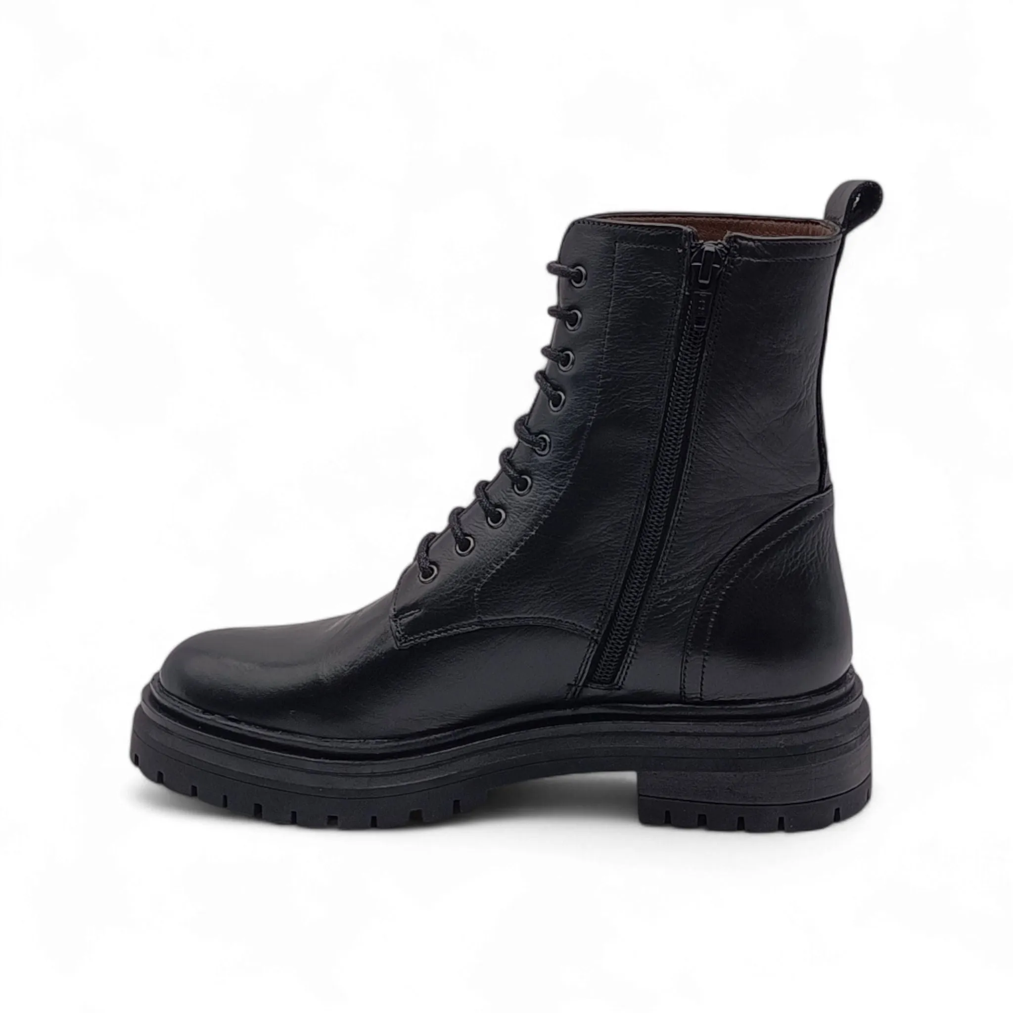 Anfibio donna in pelle Alessandro Borsato 21-258 AB black