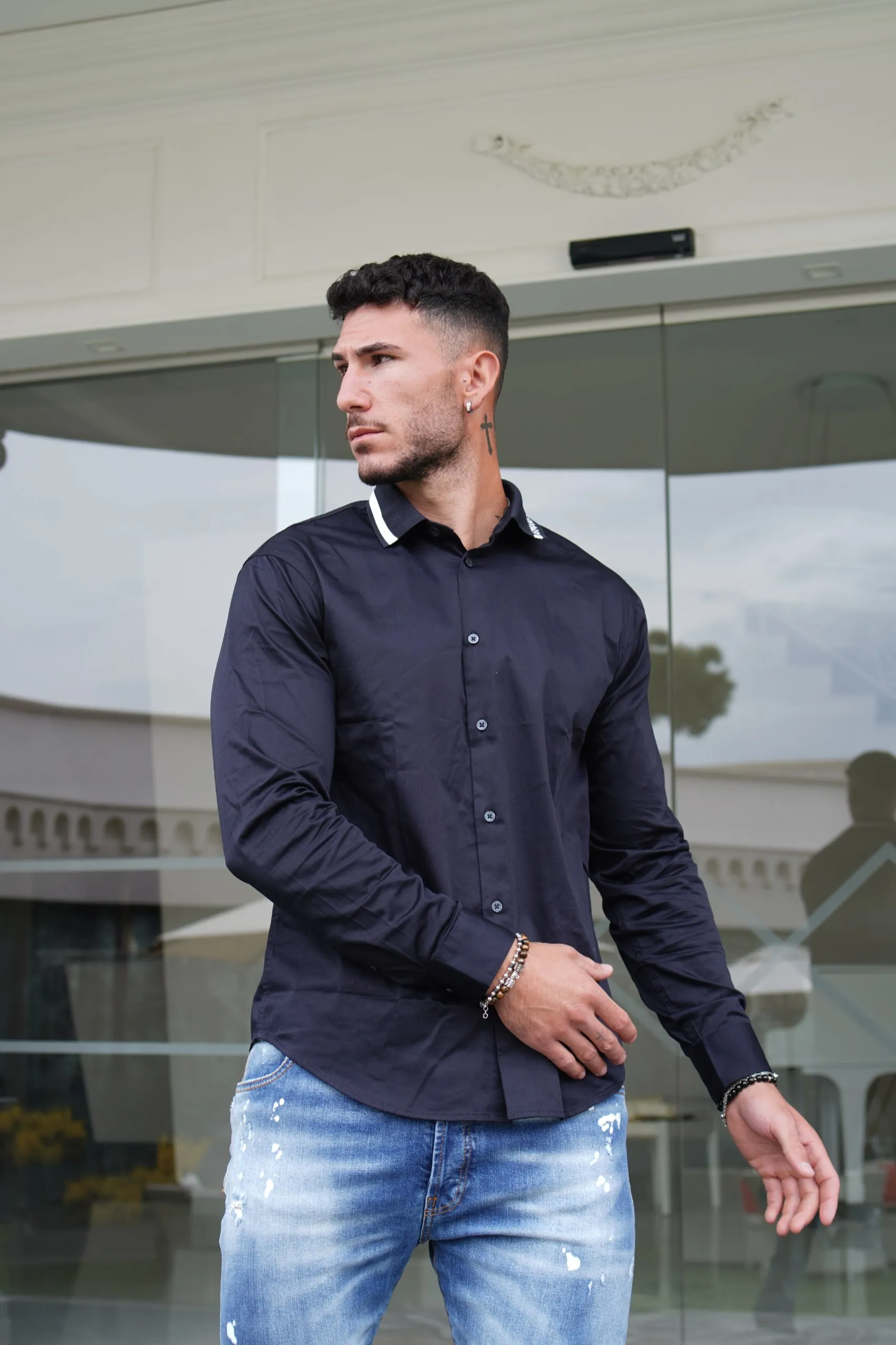 Armani Camicia collo in cotone