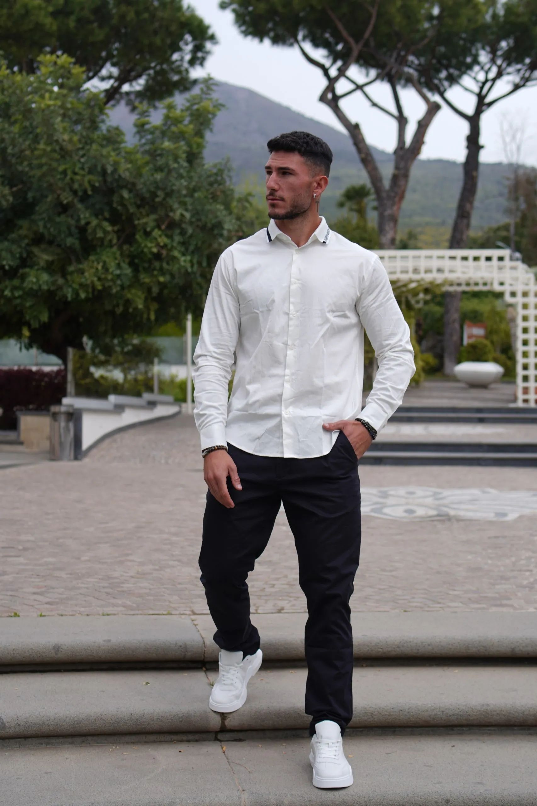 Armani Camicia collo in cotone