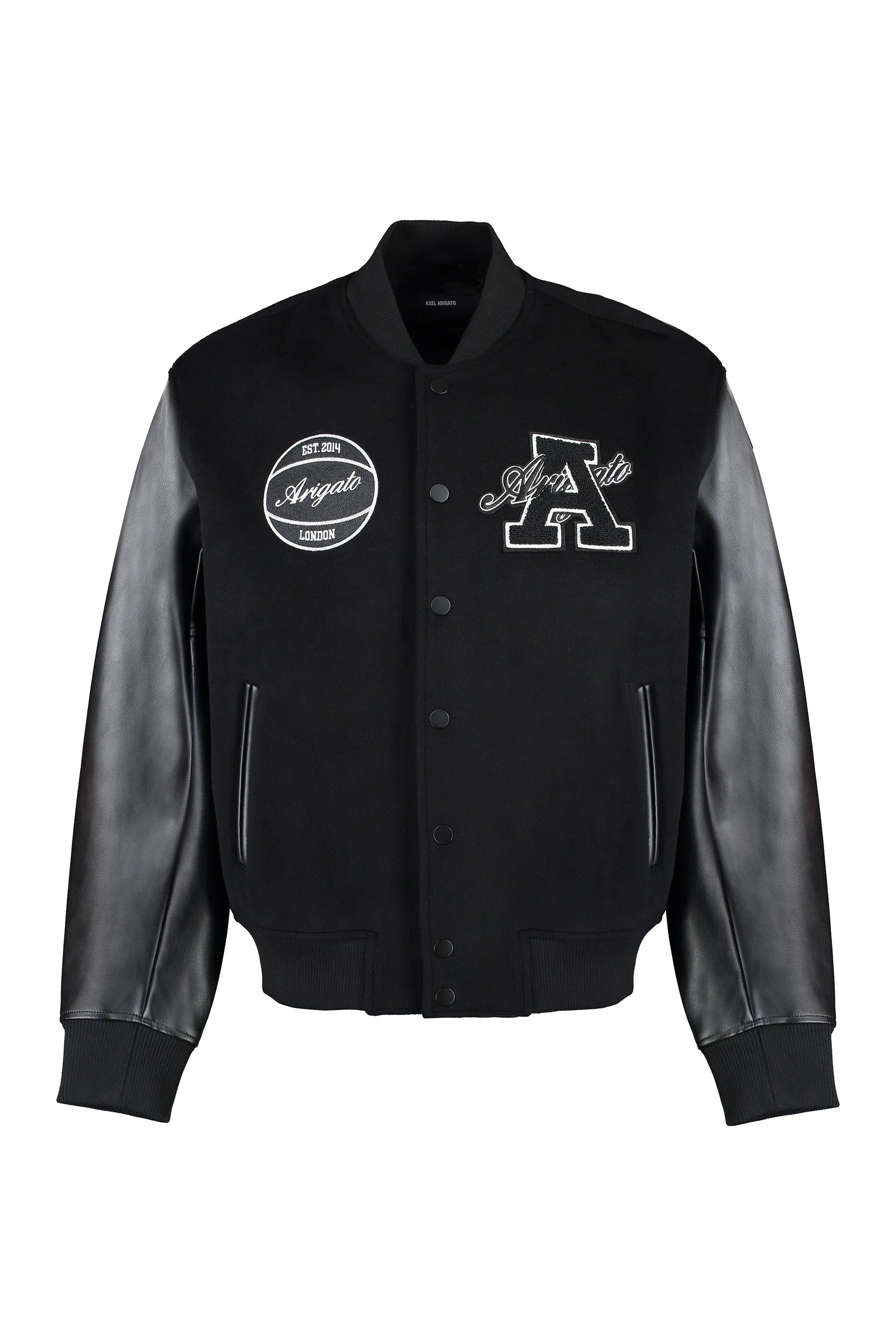 Axel Arigato Bomber Hudosn in lana con patch