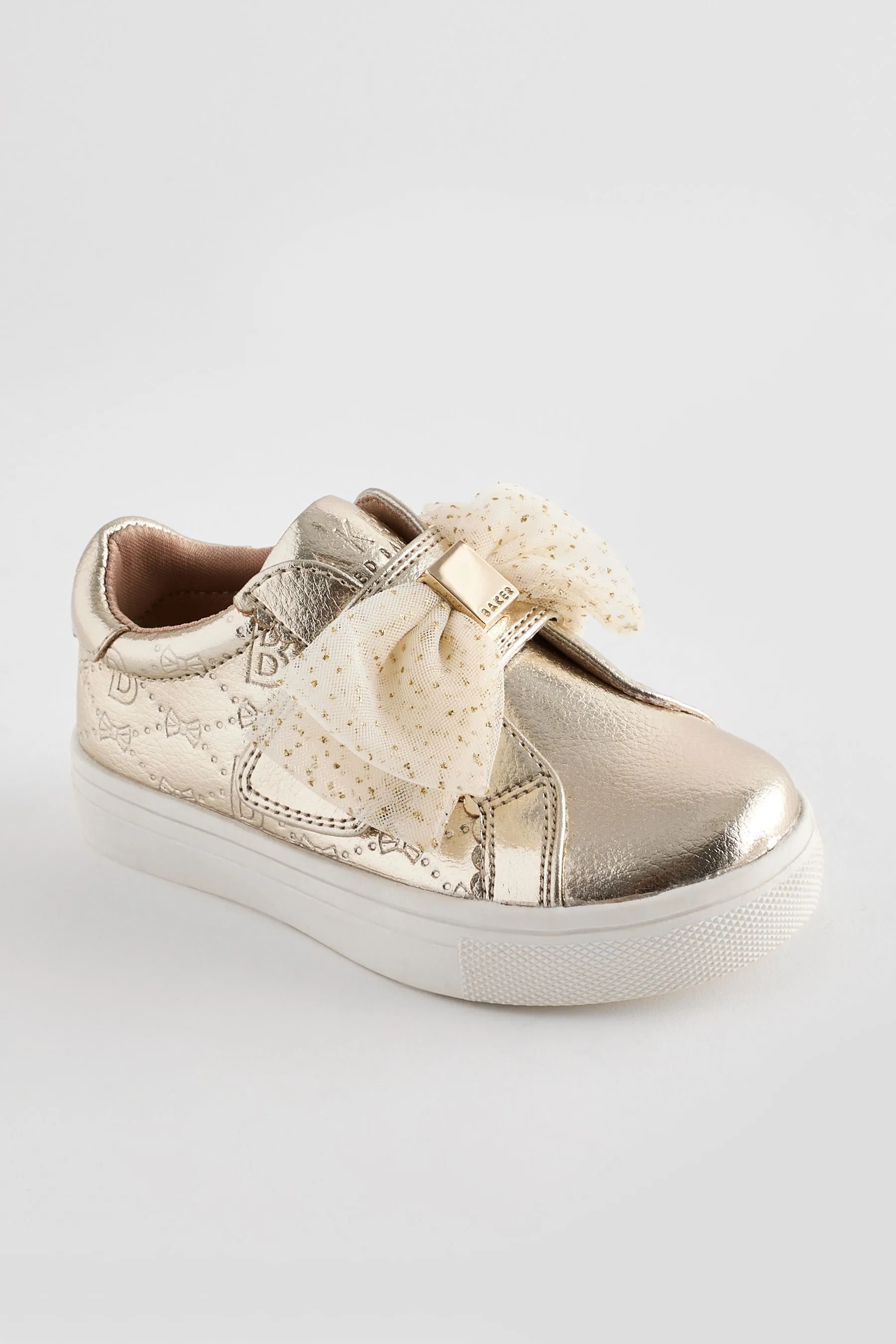 Baker by Ted Baker Bambina Organza Farfallino Scarpe da ginnastica    