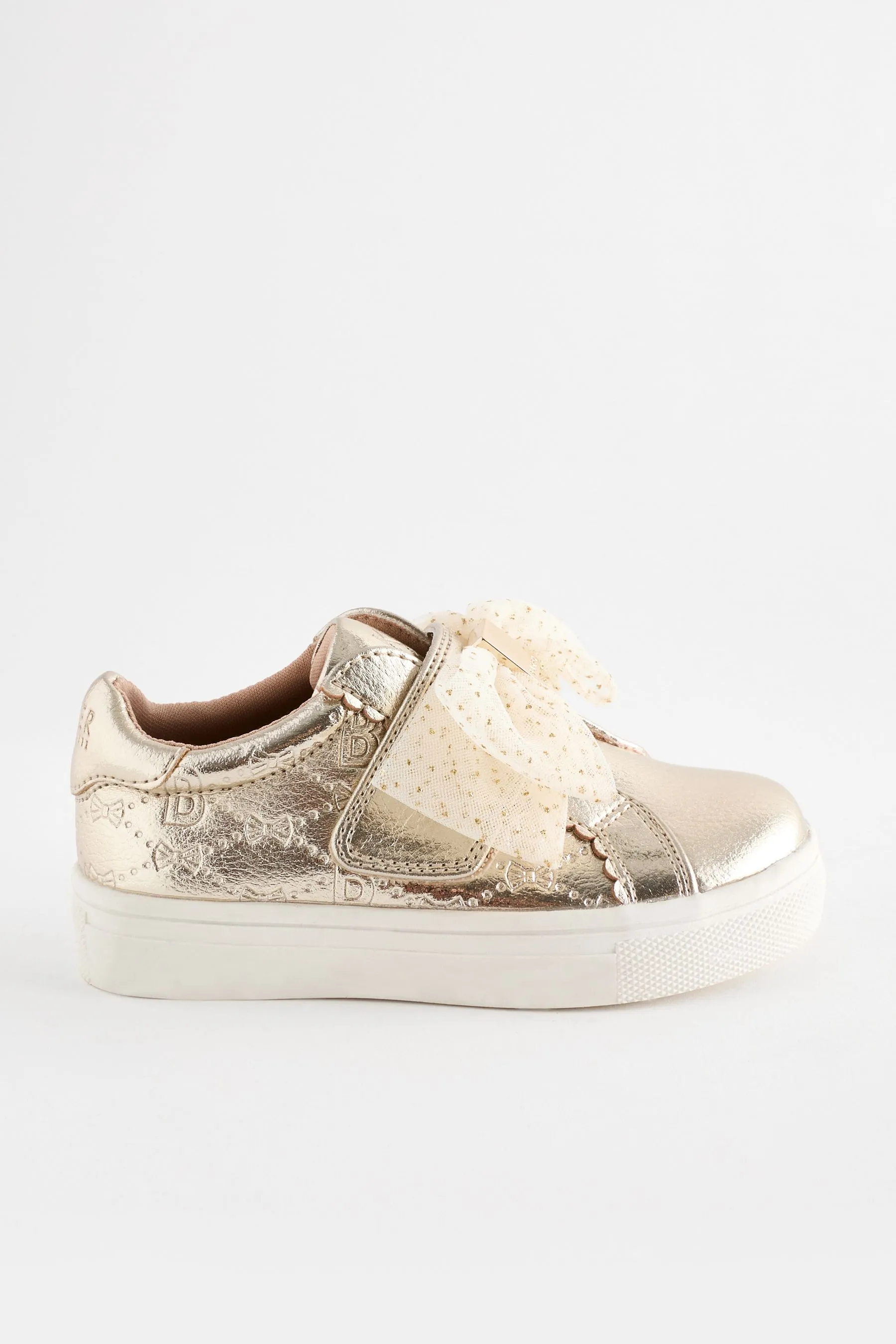 Baker by Ted Baker Bambina Organza Farfallino Scarpe da ginnastica    
