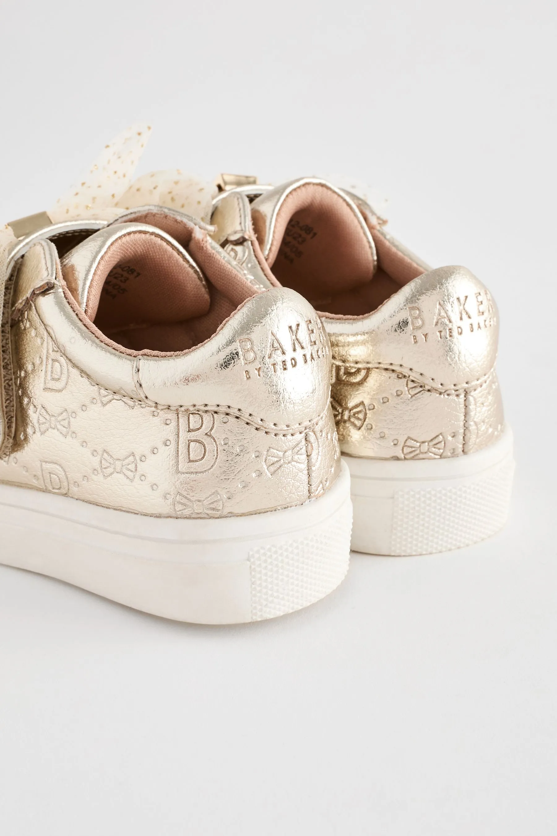 Baker by Ted Baker Bambina Organza Farfallino Scarpe da ginnastica    