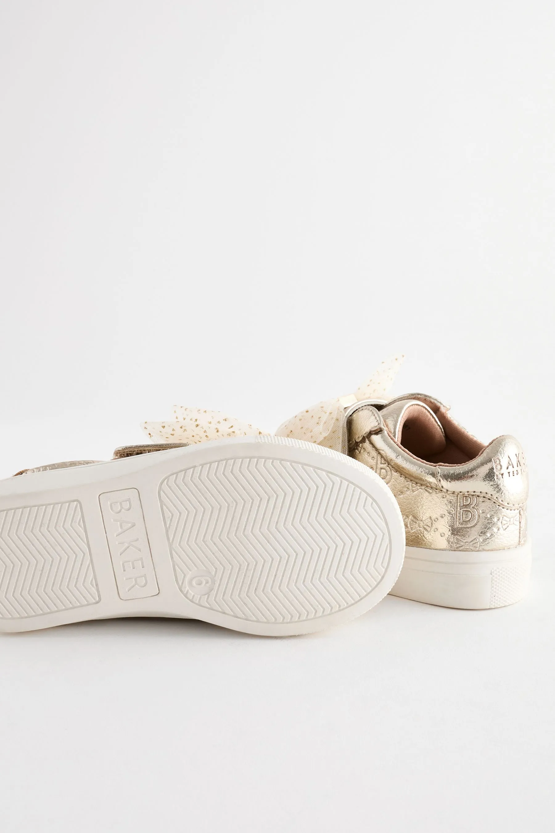 Baker by Ted Baker Bambina Organza Farfallino Scarpe da ginnastica    
