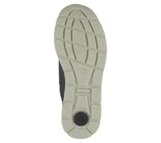 Bama sneaker per bambini scarpe in vera pelle con plantare estraibile 1095812 blu/argento