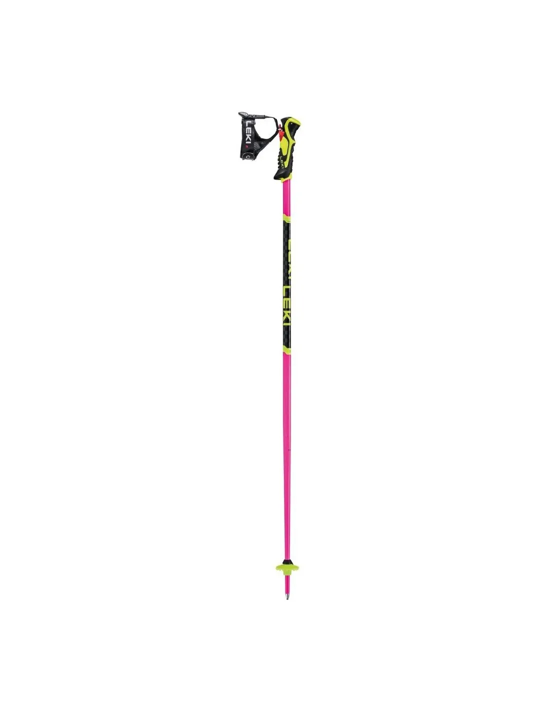 Bastoni da sci Leki Worldcup Lite SL Lady 3d Neon Pink