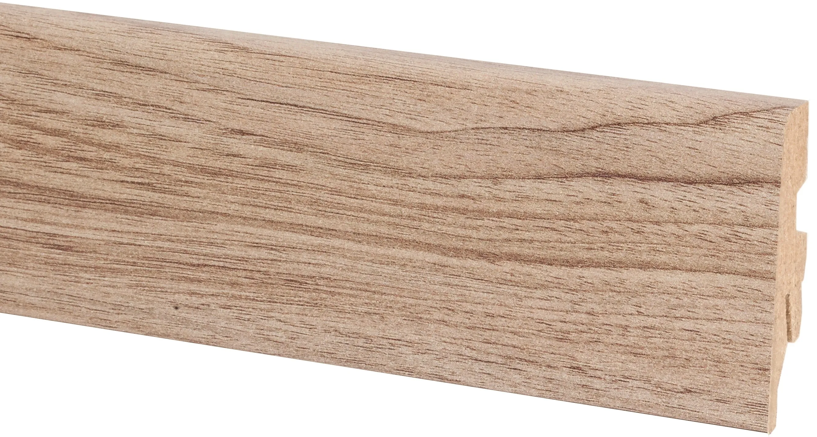 Battiscopa in legno di olmo H 6 cm