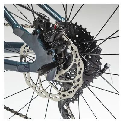Bicicletta Gravel per bambini Triban 520 MicroSHIFT 10V 26'' verde