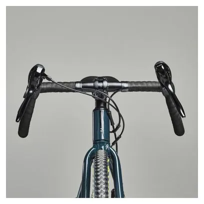 Bicicletta Gravel per bambini Triban 520 MicroSHIFT 10V 26'' verde