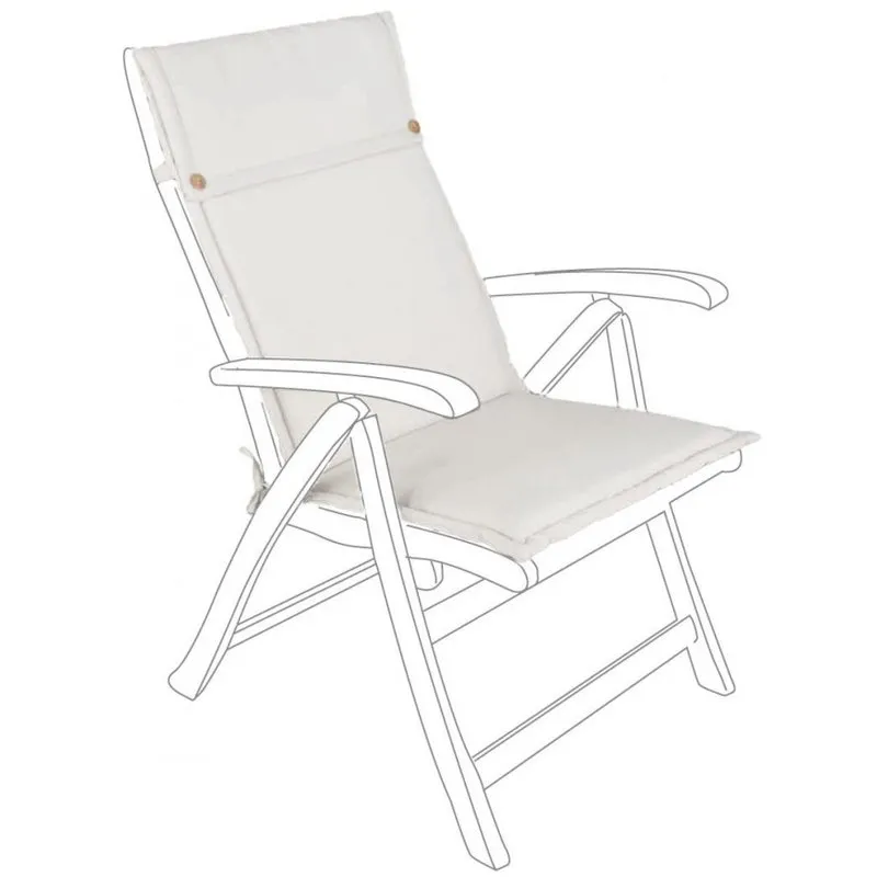 Bizzotto outdoor Cuscino poly180 naturale schien alto