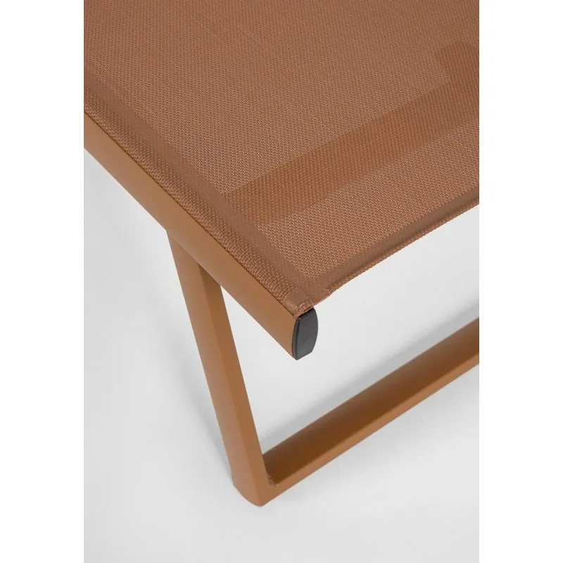 Bizzotto outdoor Set 2 lettini con ruote Taylor pecan