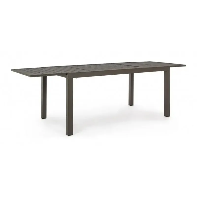 Bizzotto outdoor Tavolo allungabile Hilde 160-240x90 coffee yk14