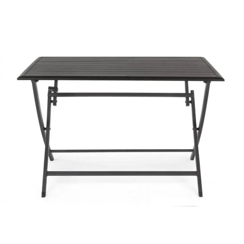Bizzotto outdoor Tavolo pieghevole elin 110x70 antracite lh32