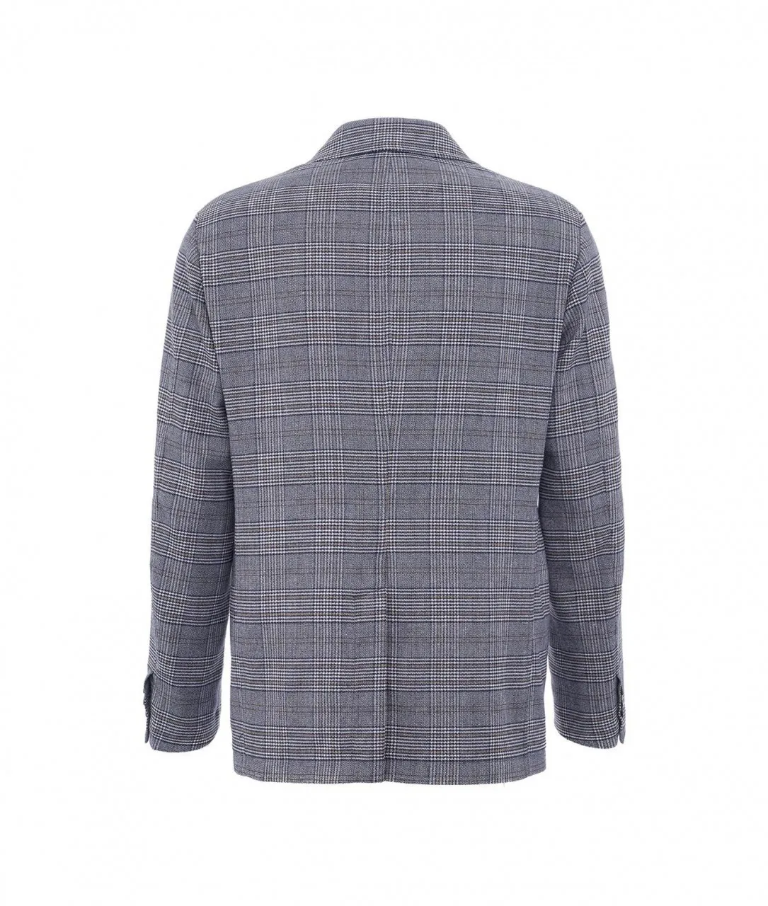 Blazer in Glencheck Blau Blau