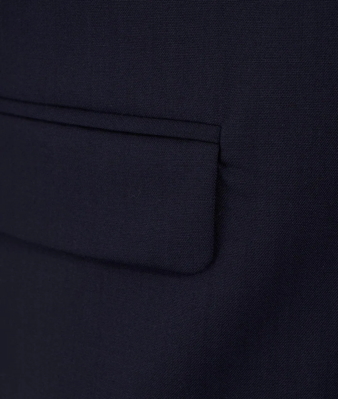 Blazer in lana vergine blu scuro blu scuro