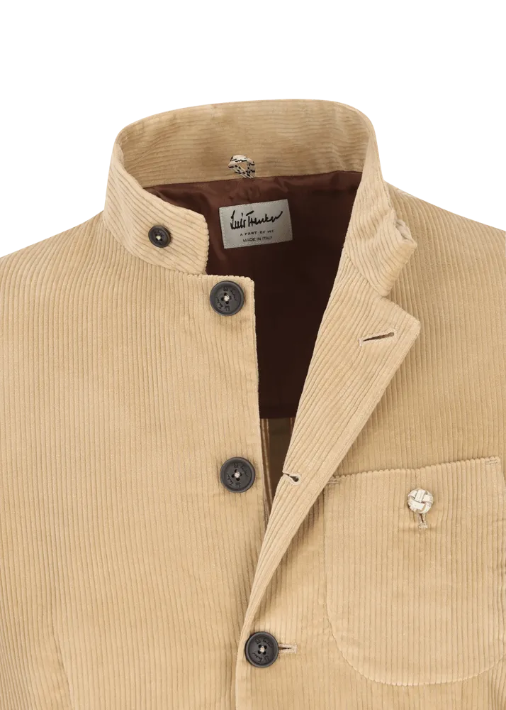 Blazer in velluto a coste sottili modello Lusandro    