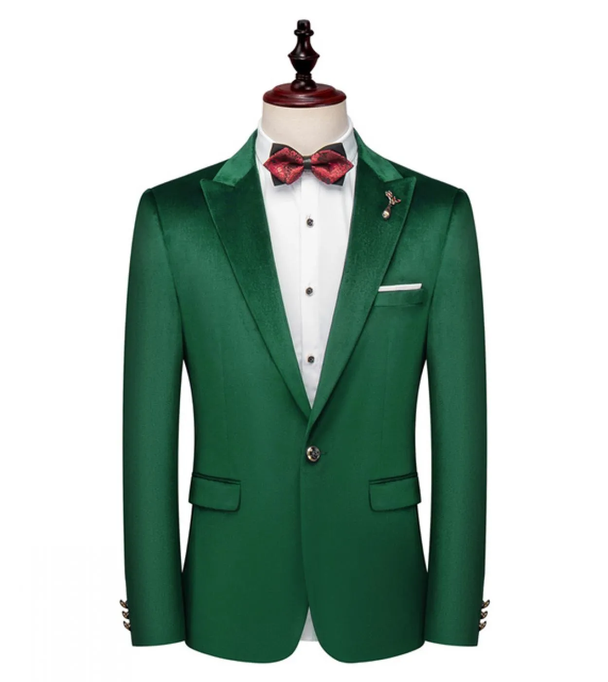 Blazer in velluto giallo verde blu nero per uomo Giacca da blazer da ballo slim fit da cerimonia nuziale M 5xl Blazer casual da
