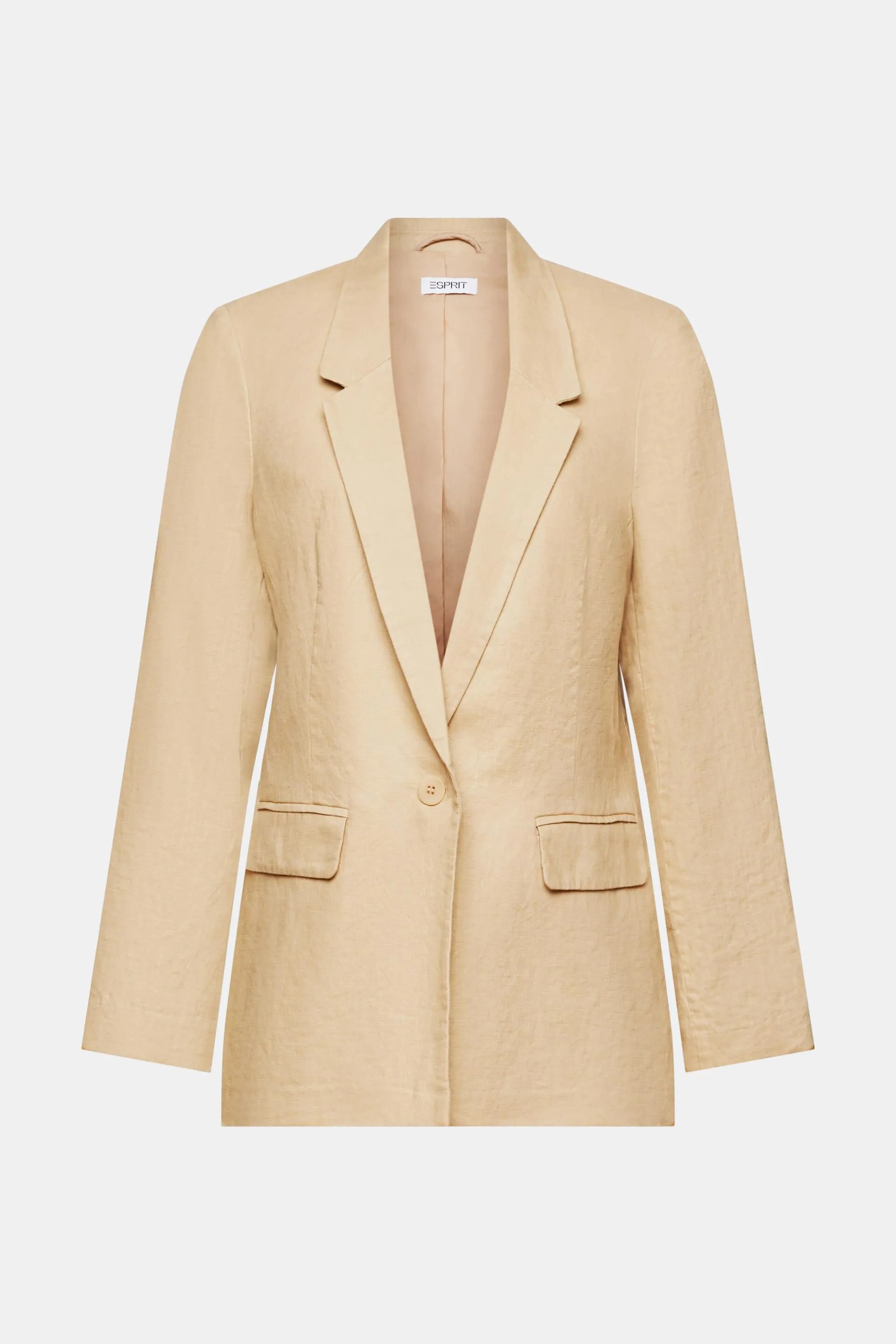 Blazer monopetto in lino