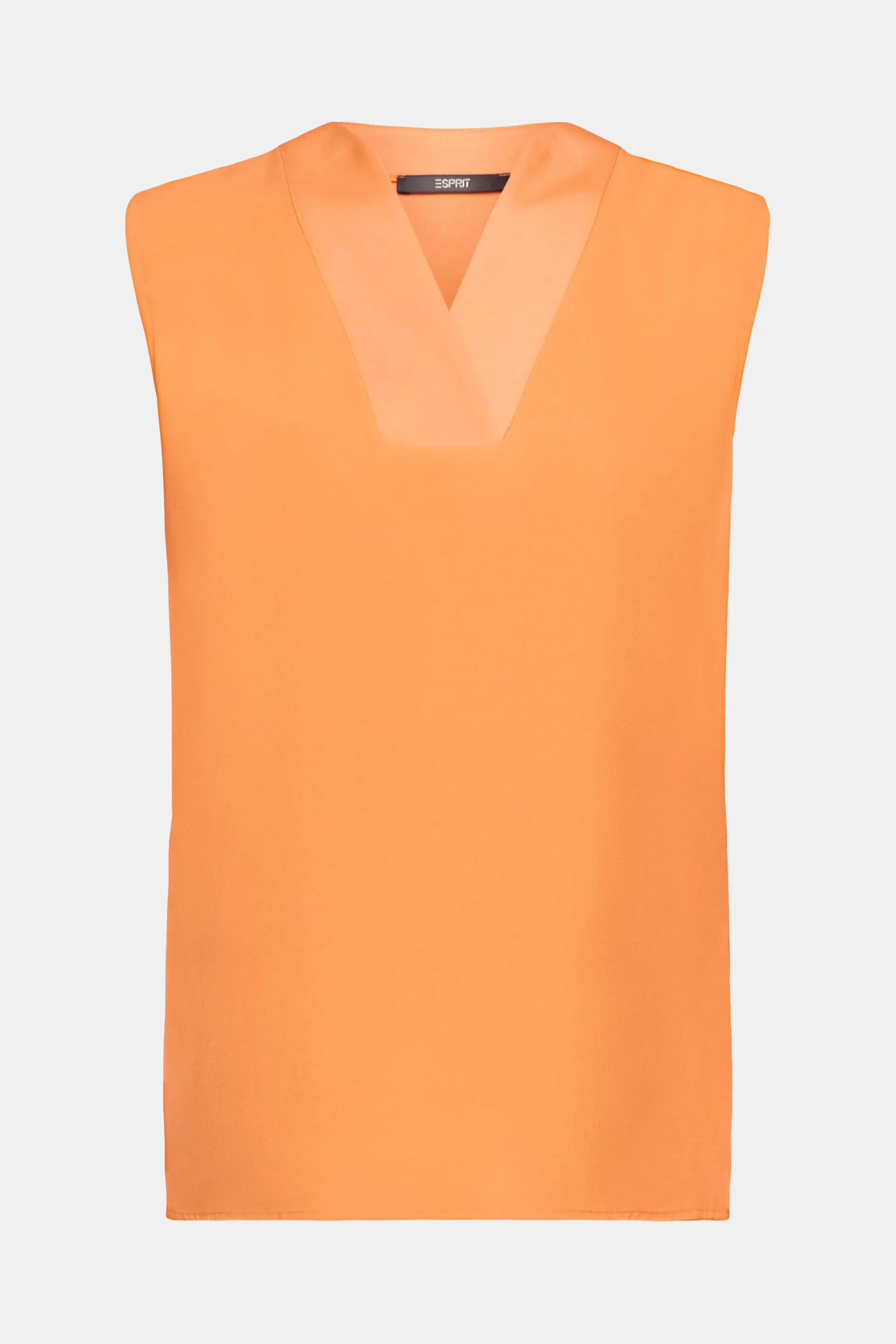 Blusa senza maniche e con scollo a V