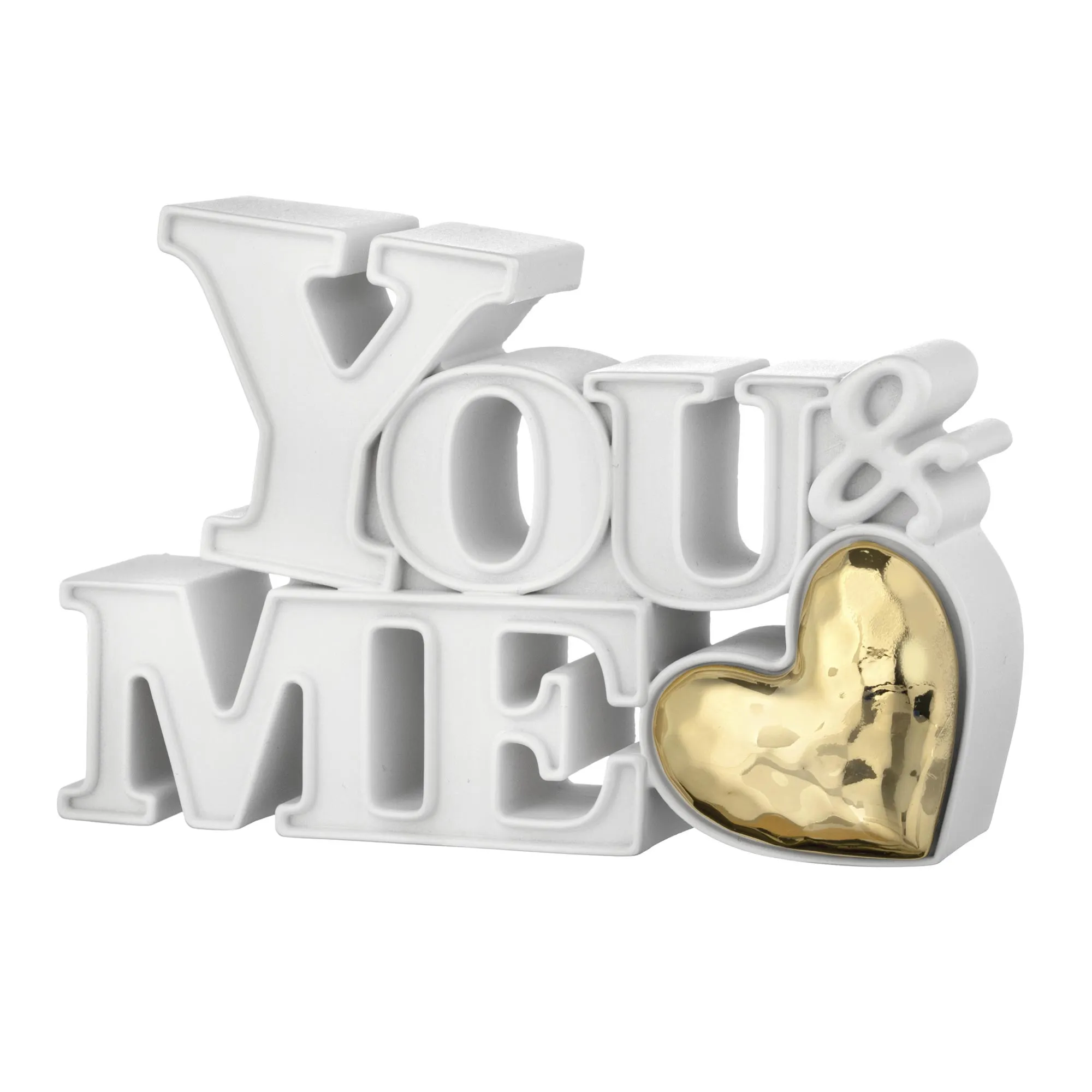 Bongelli Preziosi  Scultura media moderna in marmorino You and Me