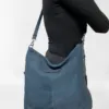 BORSA A SPALLA BLU NOTTE