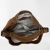 BORSA A SPALLA CUOIO