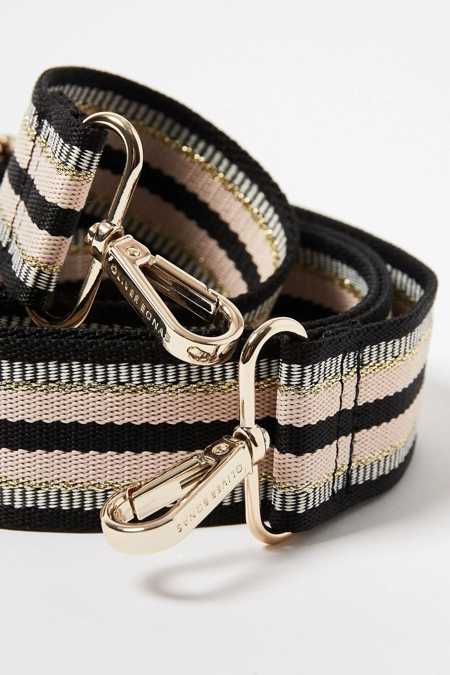 Borsa con cinturino di sostituzione Oliver Bonas A righe