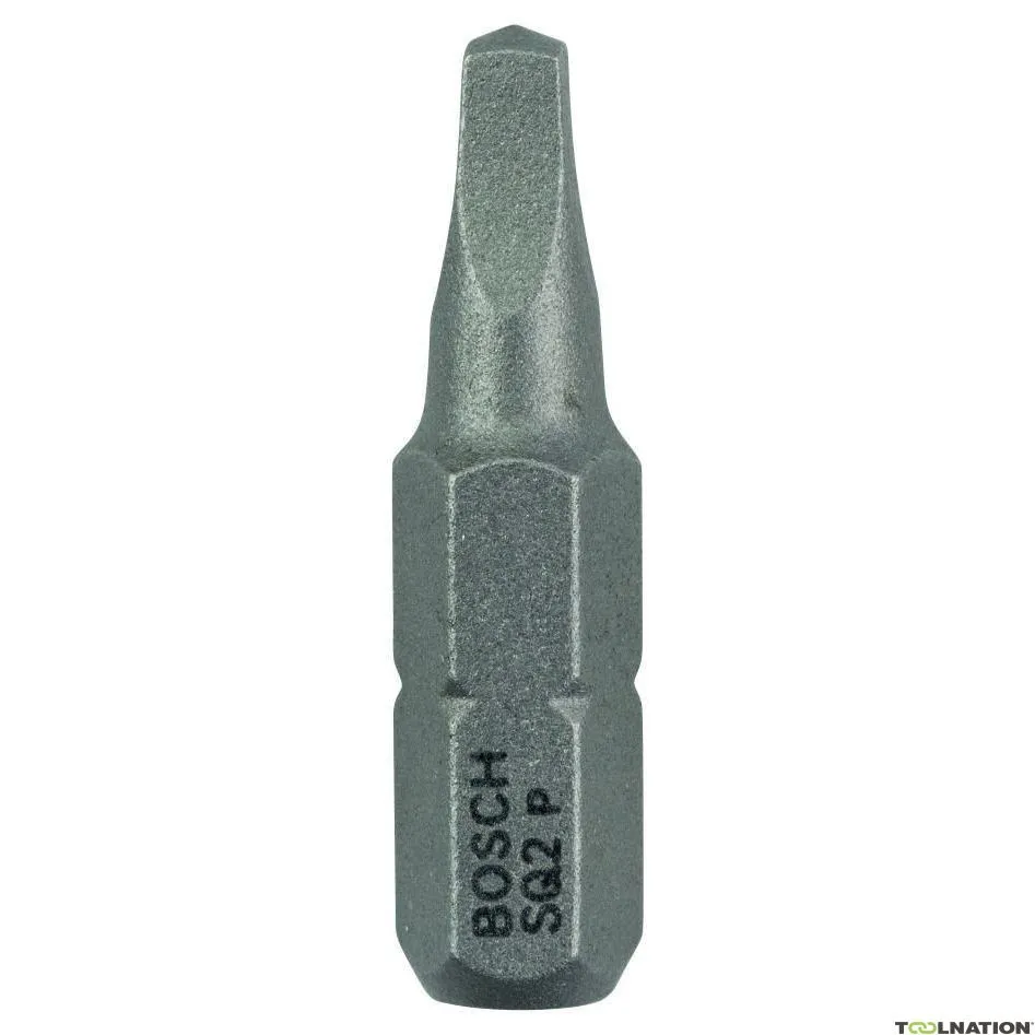 Bosch Professional Accessori 2608521112 25x Bit extra-duro 4Kant R2, 25