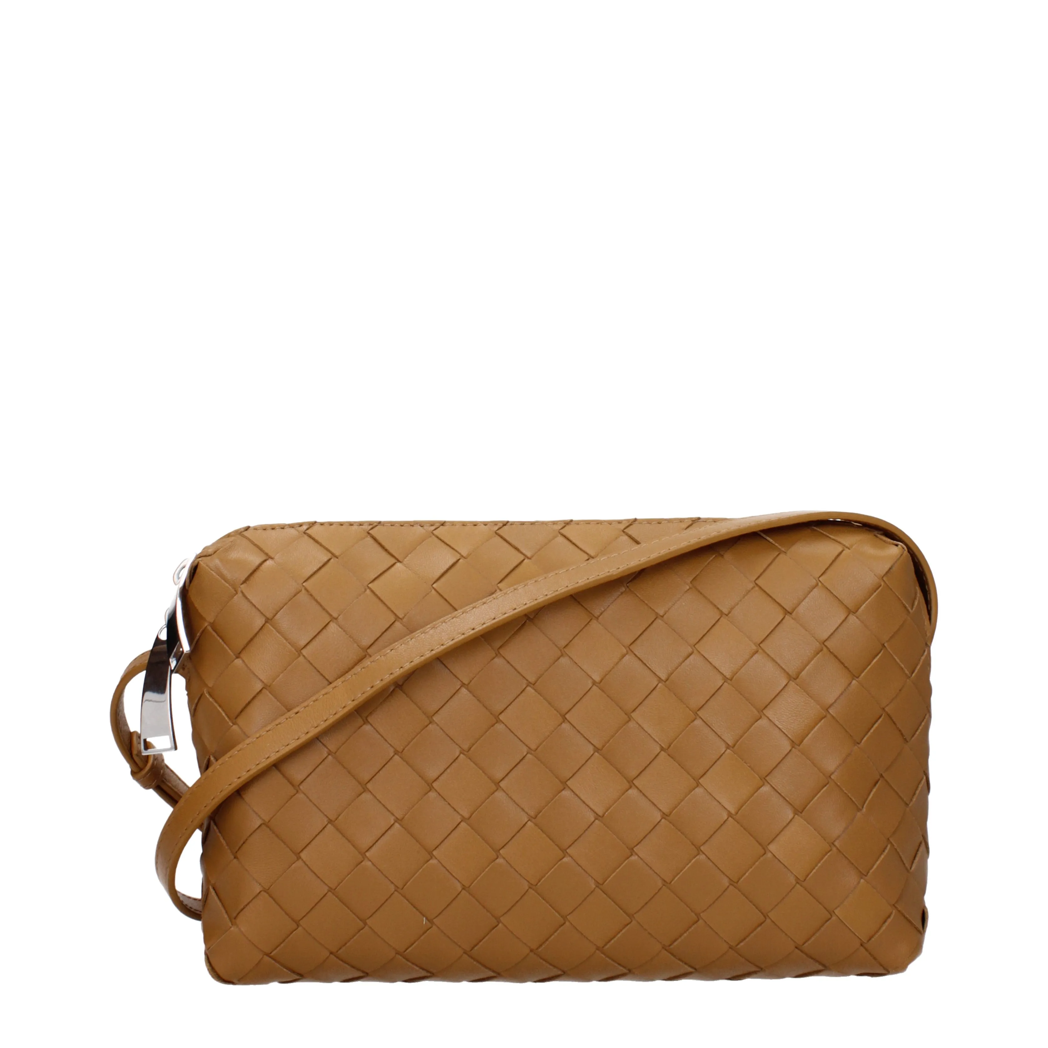 Bottega Veneta Borse a Tracolla Donna Pelle Marrone/Camel