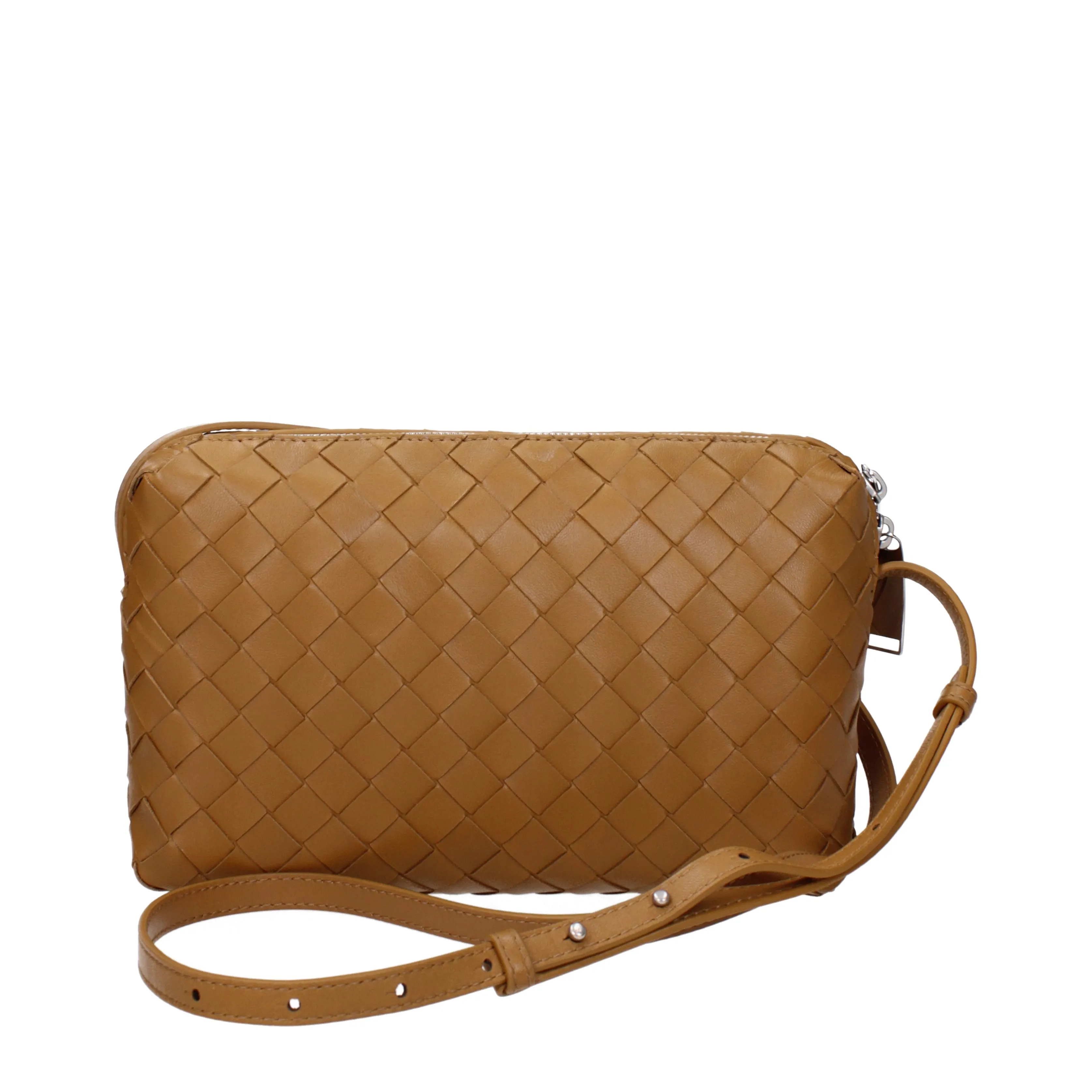 Bottega Veneta Borse a Tracolla Donna Pelle Marrone/Camel