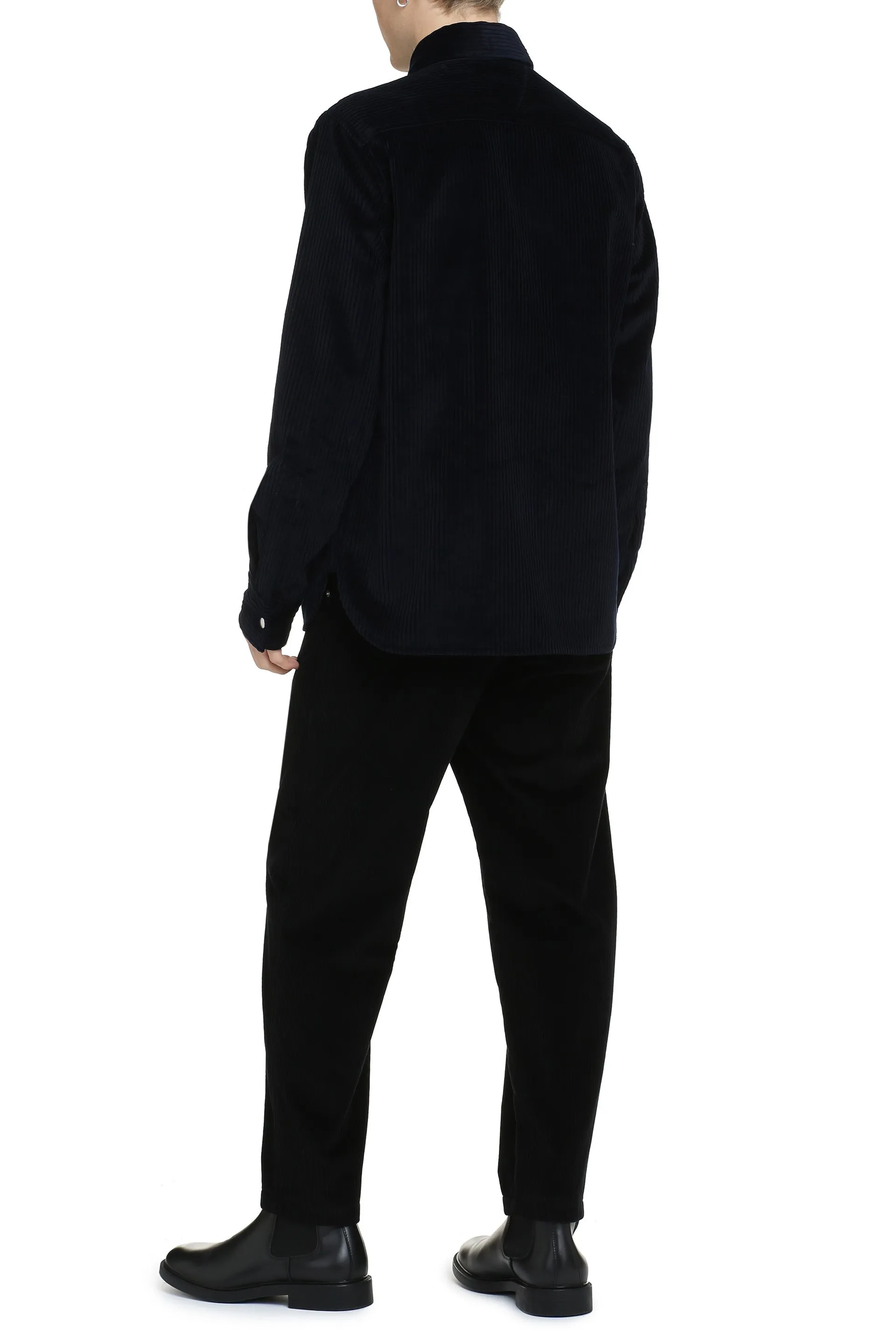 Bottega Veneta Overshirt in velluto a coste