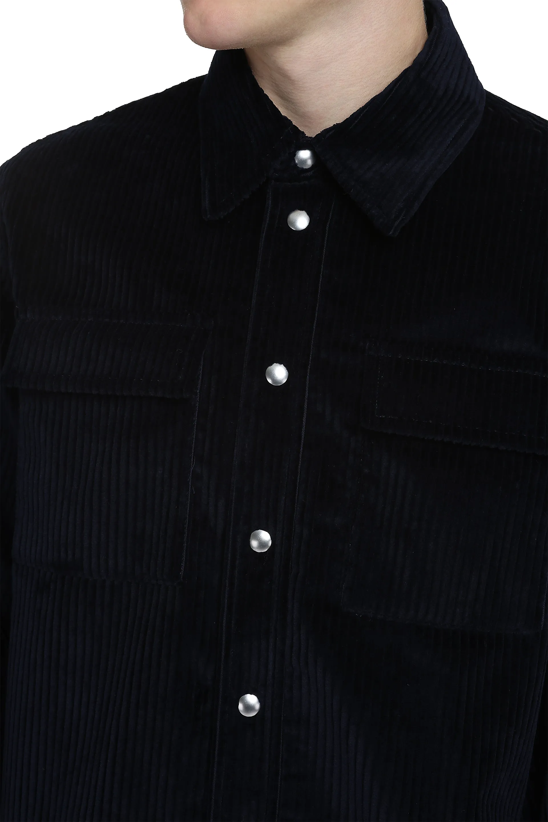 Bottega Veneta Overshirt in velluto a coste