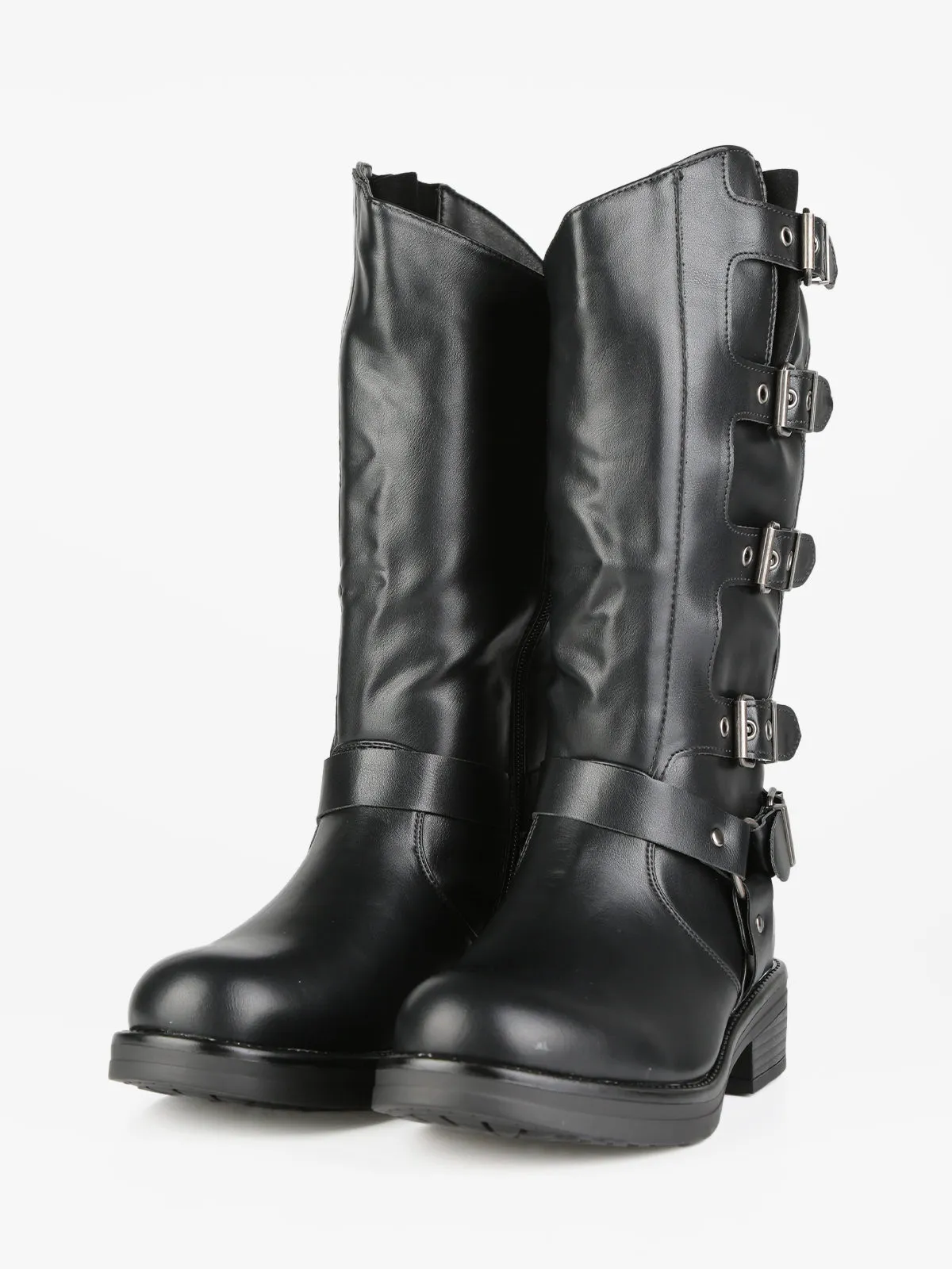 Bottega22 Bottes motardes pour femmes