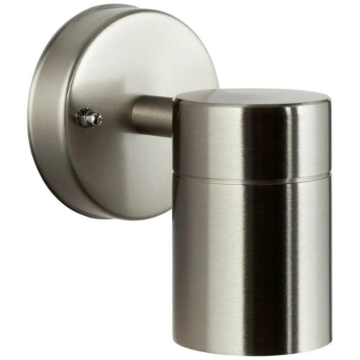 Brilliant Traver Applique da esterno Acciaio inox, 1-Luce