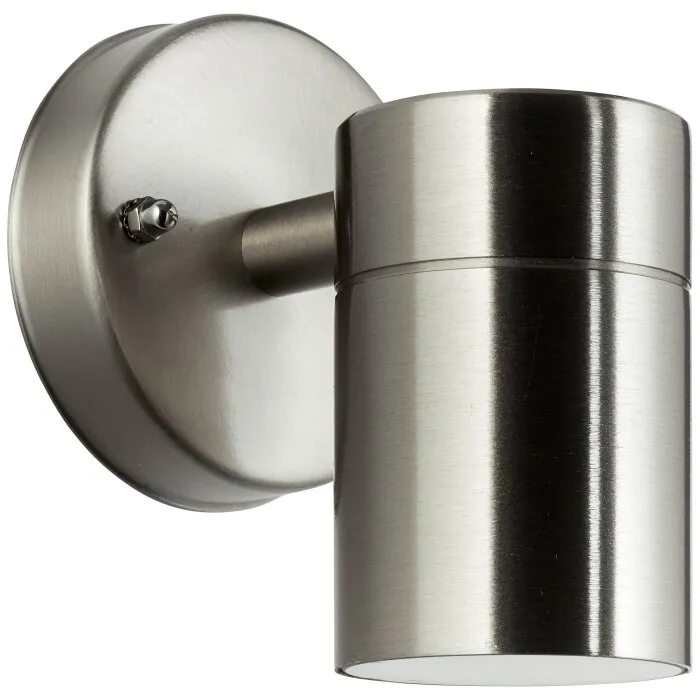 Brilliant Traver Applique da esterno Acciaio inox, 1-Luce