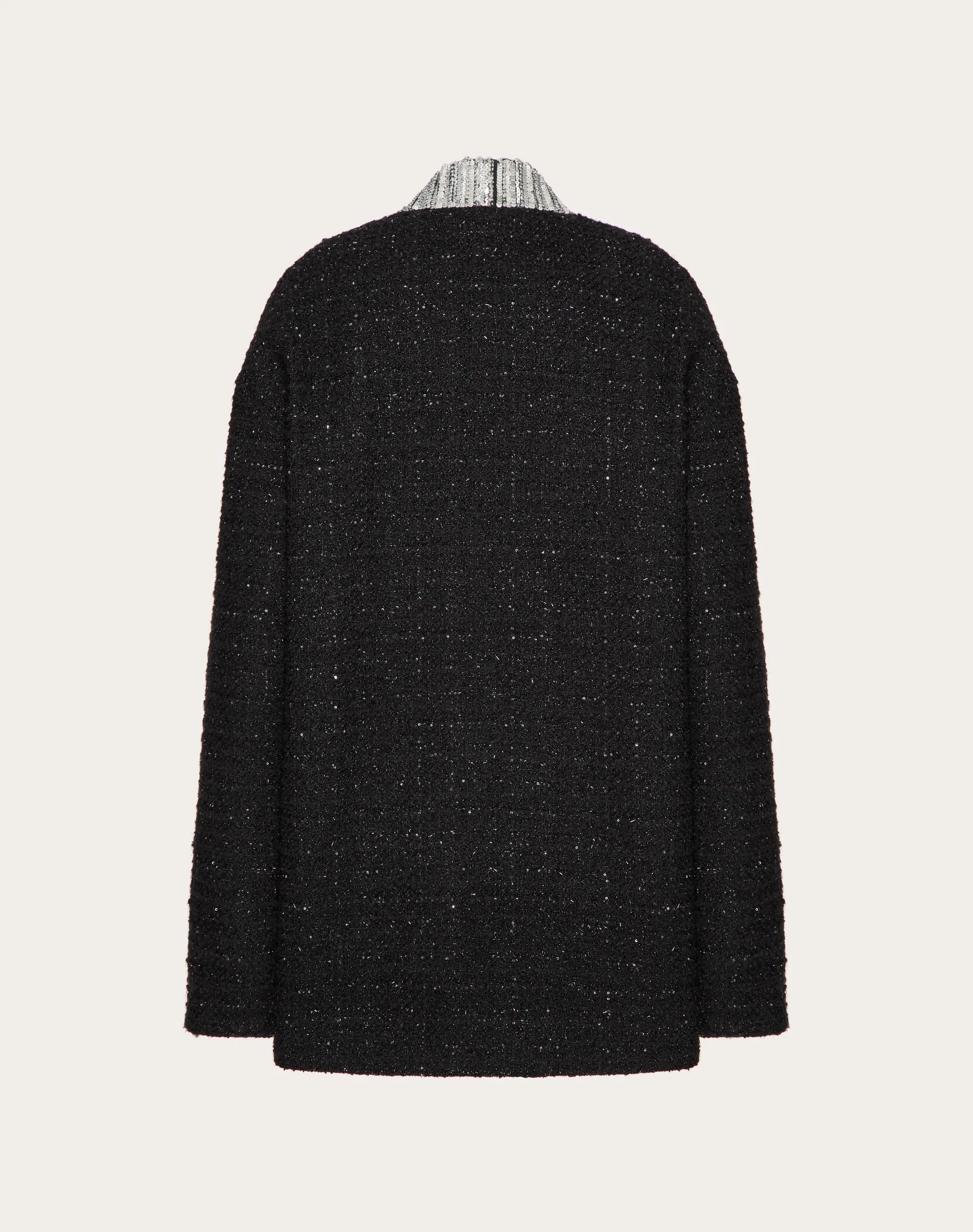 CABAN IN GLAZE TWEED RICAMATO