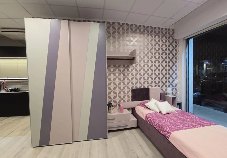 Cameretta letto singolo Moretti Compact Young Slider
