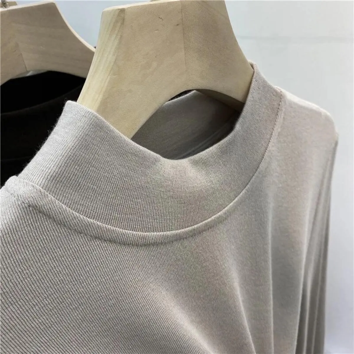 Camicia a maniche lunghe in velluto Maglietta a maniche lunghe da donna Top in velluto Plus manica lunga