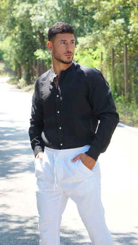 Camicia coreana lino only e sons